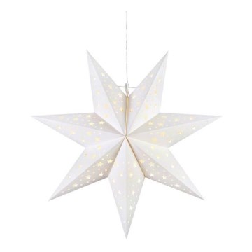 Markslöjd 705897 - LED-Weihnachtsdekoration BLANK LED/0,2W/3xAA Ø 45 cm weiß