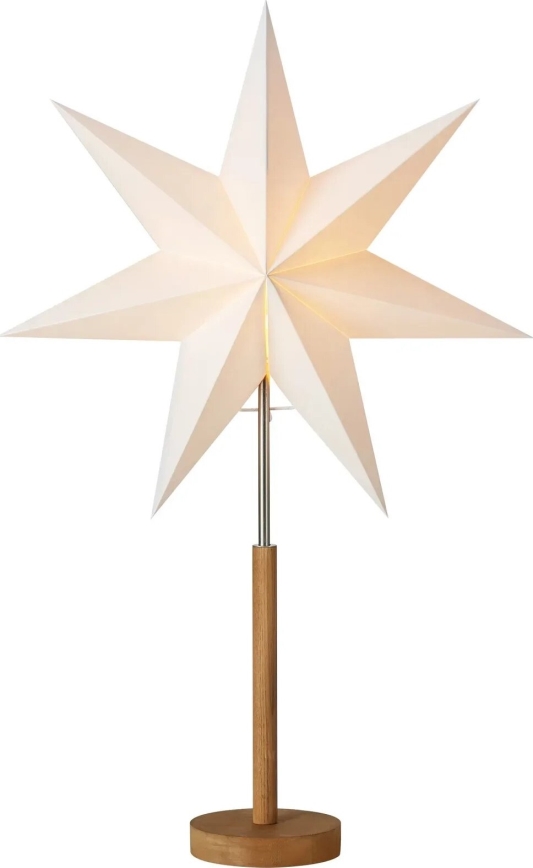 Markslöjd 706213 - Weihnachtsdekoration SPERANZA 1xE14/6W/230V Ø 45 cm Kiefer/cremefarben