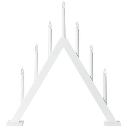 Markslöjd 706225 - Weihnachtsleuchter ARIELE 7xE10/3W/230V weiß