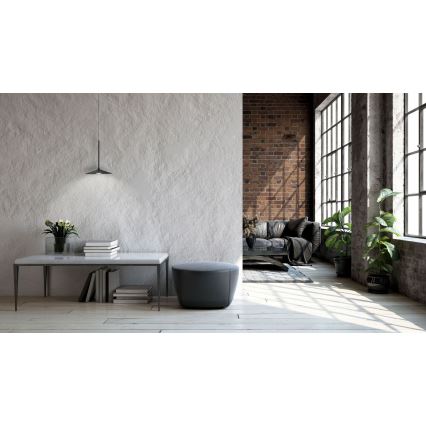MAXLIGHT P0456 - LED-Hängeleuchte HANA LED/6W/230V d 17,5 cm schwarz