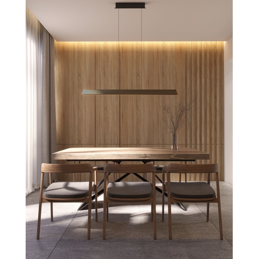 MAXLIGHT P0595 - LED dimmbare Hängeleuchte an Seil JO-JO LED/38W/230V 2700/4500/5500K Anthrazit