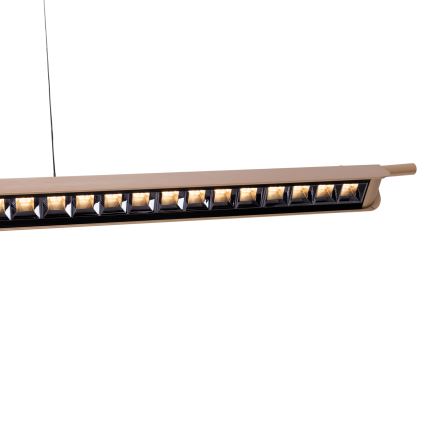 MAXLIGHT P0596 - LED dimmbare Hängeleuchte an Seil JO-JO LED/40W/230V 2700/4500/5500K Messing
