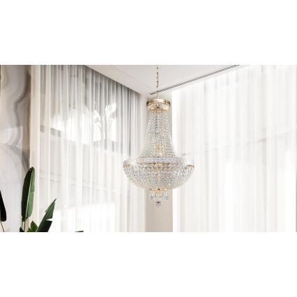 Maytoni DIA750-TT40-WG - Kronleuchter an Kette BELLA 7xE14/60W/230V
