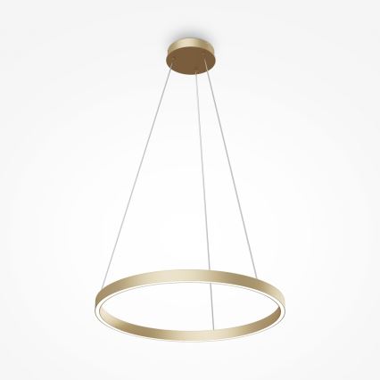 Maytoni MOD058PL-L32BS4K - LED-Kronleuchter an Aufhängung RIM LED/37W/230V 4000K d 60 cm golden