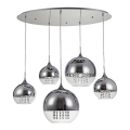 Maytoni P140-PL-170-5-N - Hängeleuchte FERMI 5xE27/60W/230V glänzendes Chrom