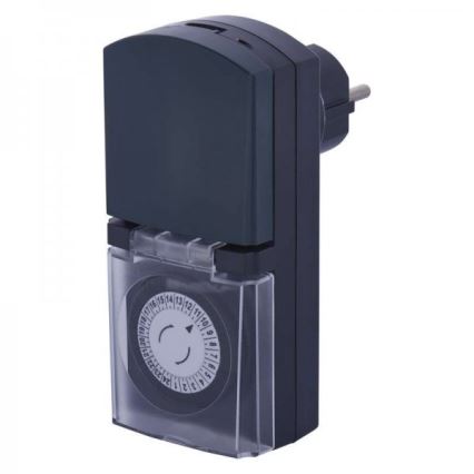 Mechanischer Zeitschalter für den Außenbereich SCHUKO IP44