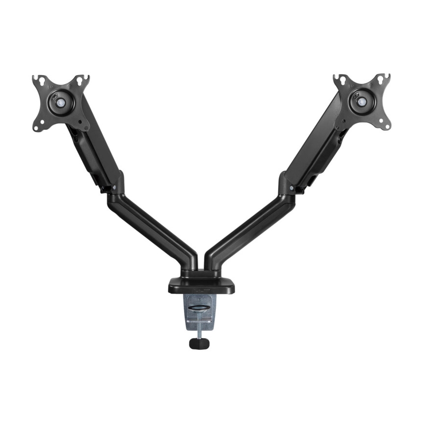 MK FLORIA MKF-21DP113S2 - Verstellbare Halterung für zwei 32-Monitore, schwarz