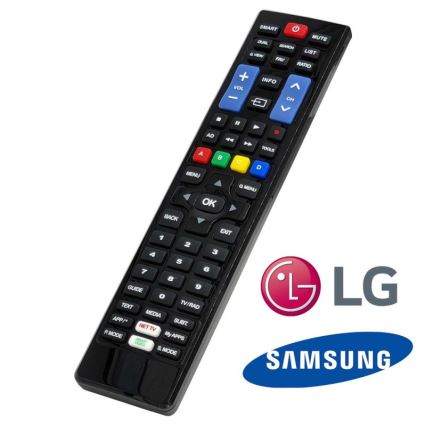 MK FLORIA Superior FB UNI TV SAM/LG - Ersatzfernbedienungen für TV-Marken Samsung/LG 2xAAA