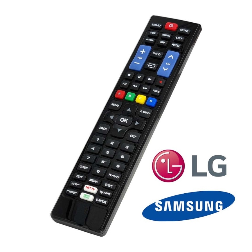 MK FLORIA Superior FB UNI TV SAM/LG - Ersatzfernbedienungen für TV-Marken Samsung/LG 2xAAA