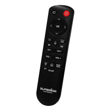 MK FLORIA Superior Samsung Voice - Ersatzfernbedienung für Samsung-Fernseher, 2× AAA