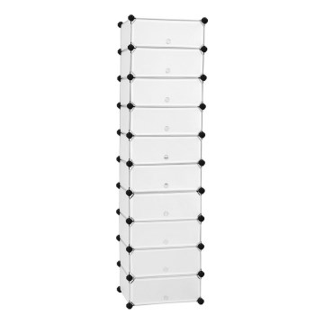 Modulares Regal mit Schubladen BOXIFY weiß