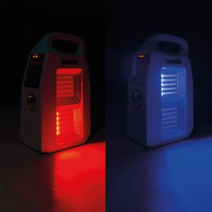 Multifunktionale LED-Solarleuchte mit Lautsprecher und Powerbank LED/5W/7200 mAh IP65