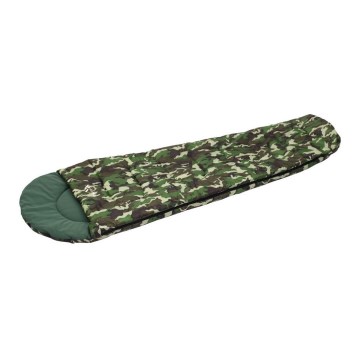 Mumien-Schlafsack im Camouflage-Design