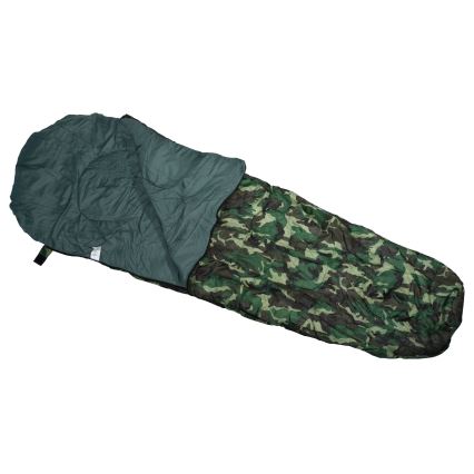 Mumien-Schlafsack im Camouflage-Design