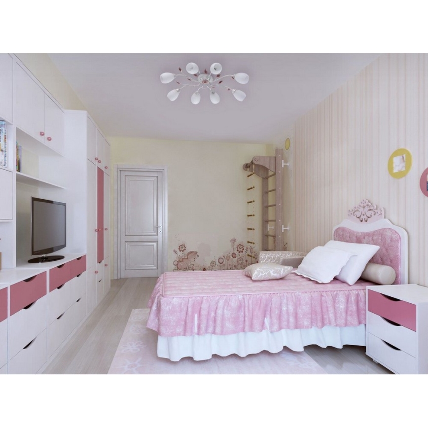 MW-LIGHT - Kronleuchter FLORA 8xE14/60W/230V