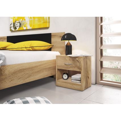 Nachttisch NED, Wotan-Eiche