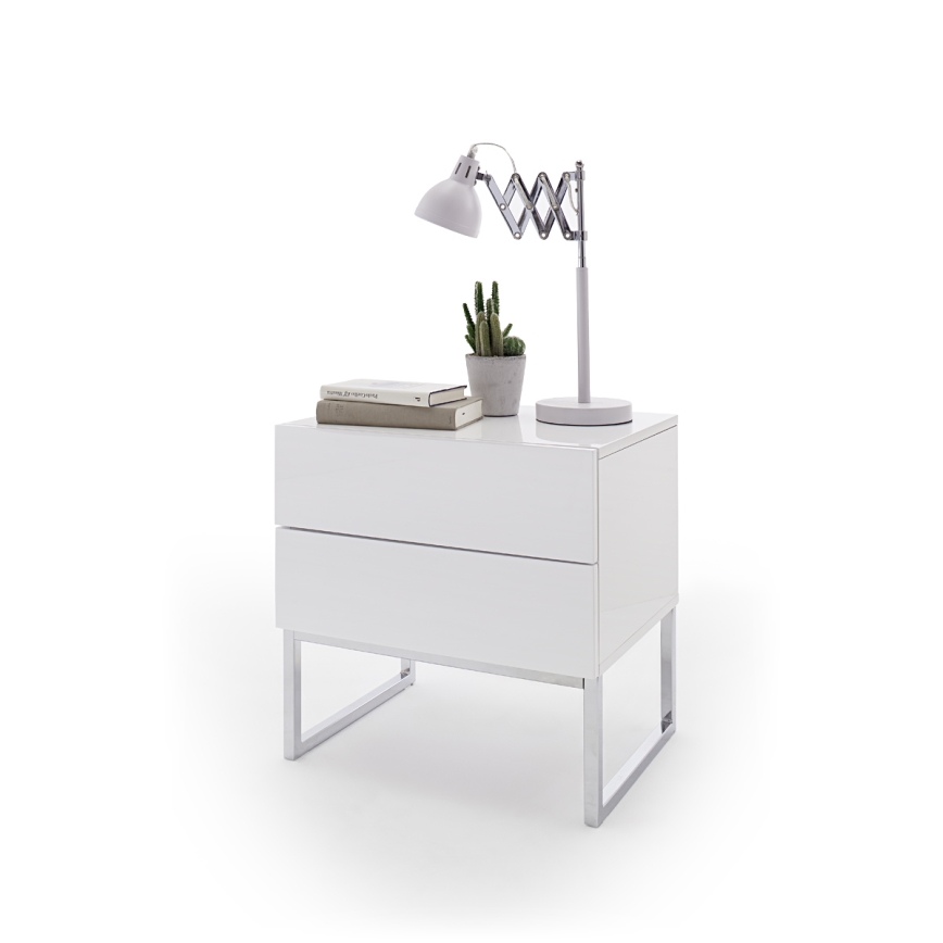 Nachttisch ROCKY weiß