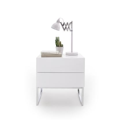 Nachttisch ROCKY weiß