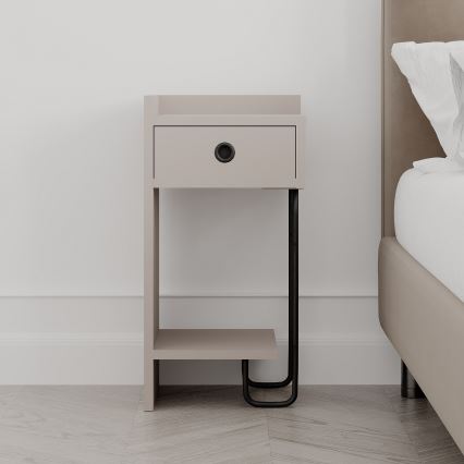 Nachttisch SONY taupe