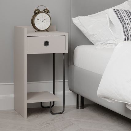 Nachttisch SONY taupe