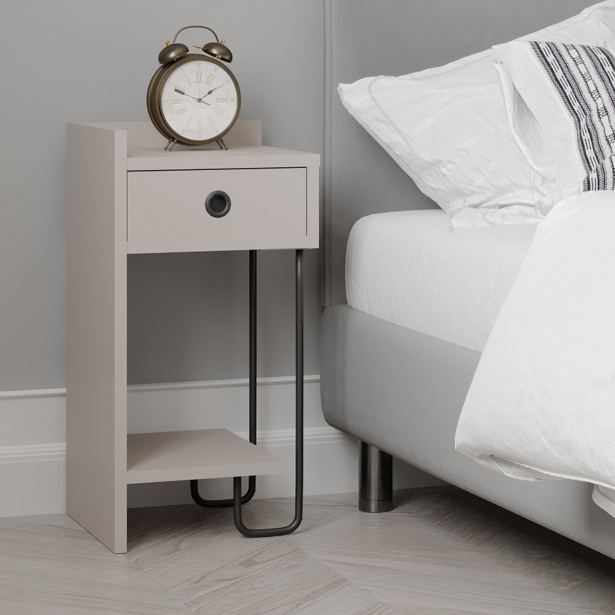 Nachttisch SONY taupe
