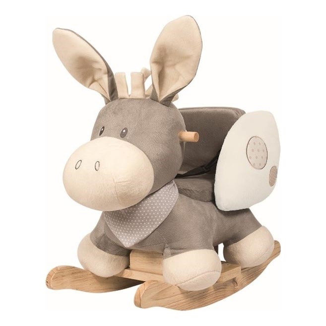 Nattou - Schaukeltier CAPUCCINO Esel beige