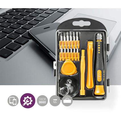 Werkzeugsatz 17in1 für die Reparatur von elektronischen Geräten