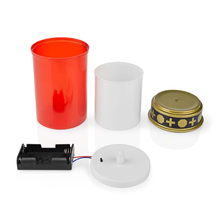 LED Friedhofskerze LED/2xAA IP44