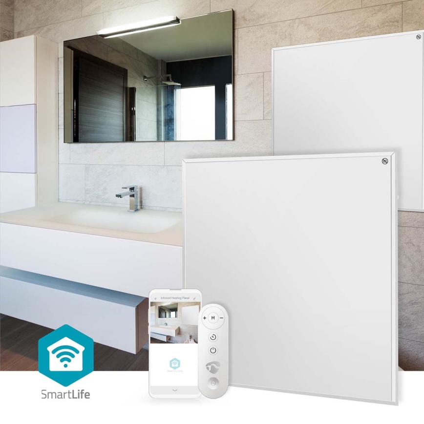 Infrarot-Heizpaneel 350W/230V 59,8x62 cm IP44 Wi-Fi Tuya + Fernbedienung