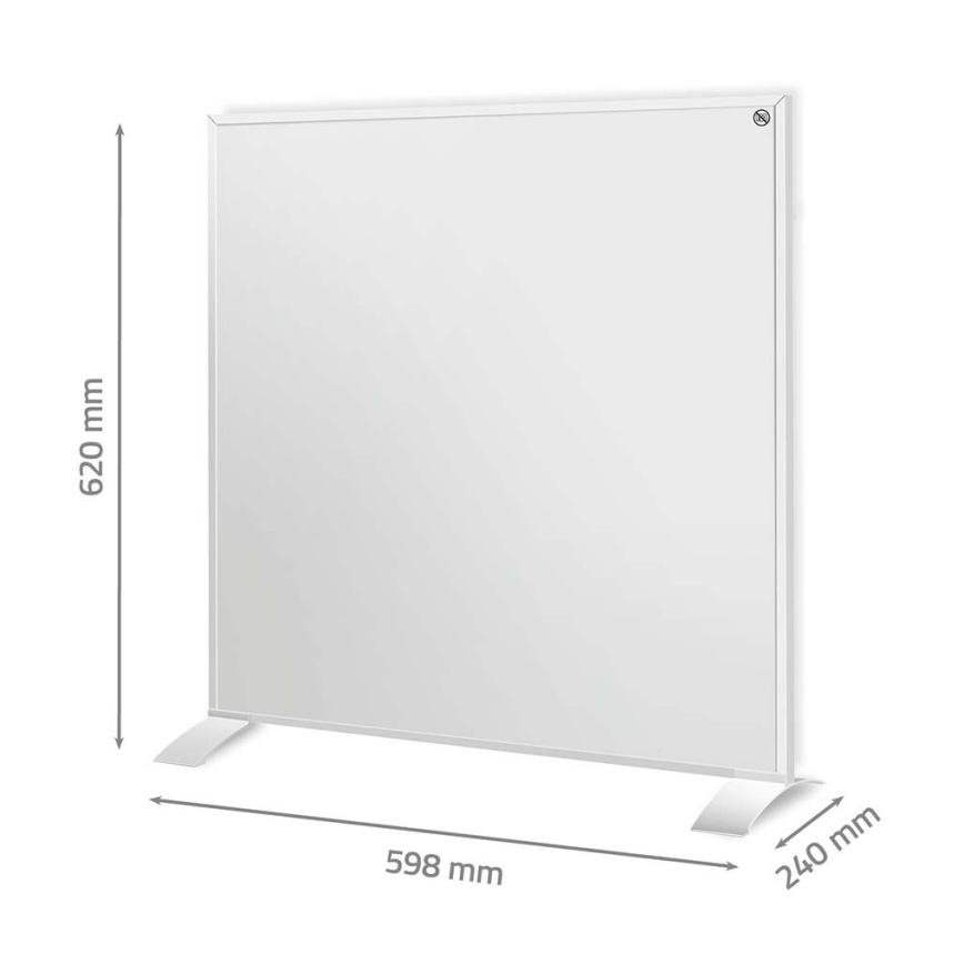 Infrarot-Heizpaneel 350W/230V 59,8x62 cm IP44 Wi-Fi Tuya + Fernbedienung