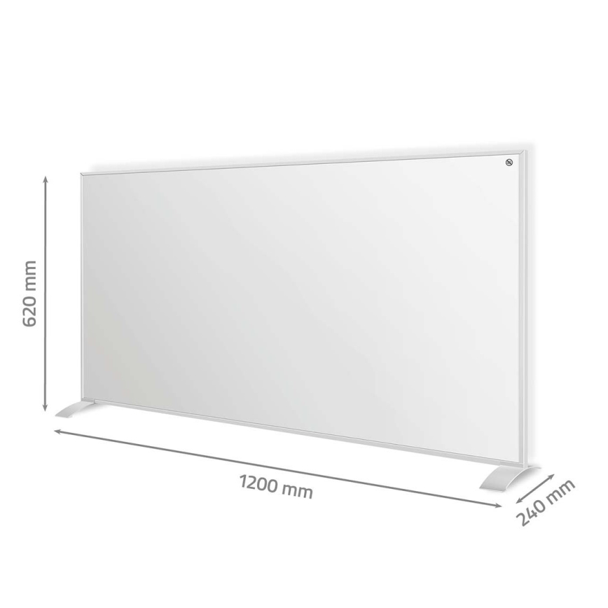 Infrarot-Heizpaneel 700W/230V 120x62 cm IP44 Wi-Fi Tuya + Fernbedienung