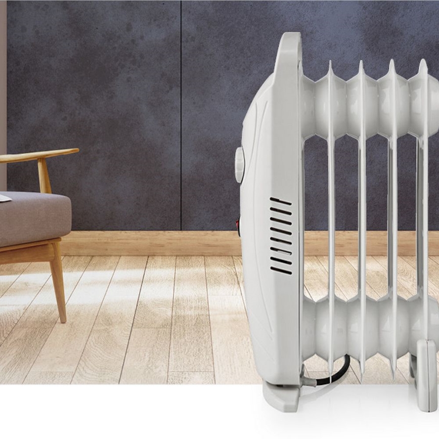 Tragbarer Ölradiator mit 5 Rippen 500W/230V