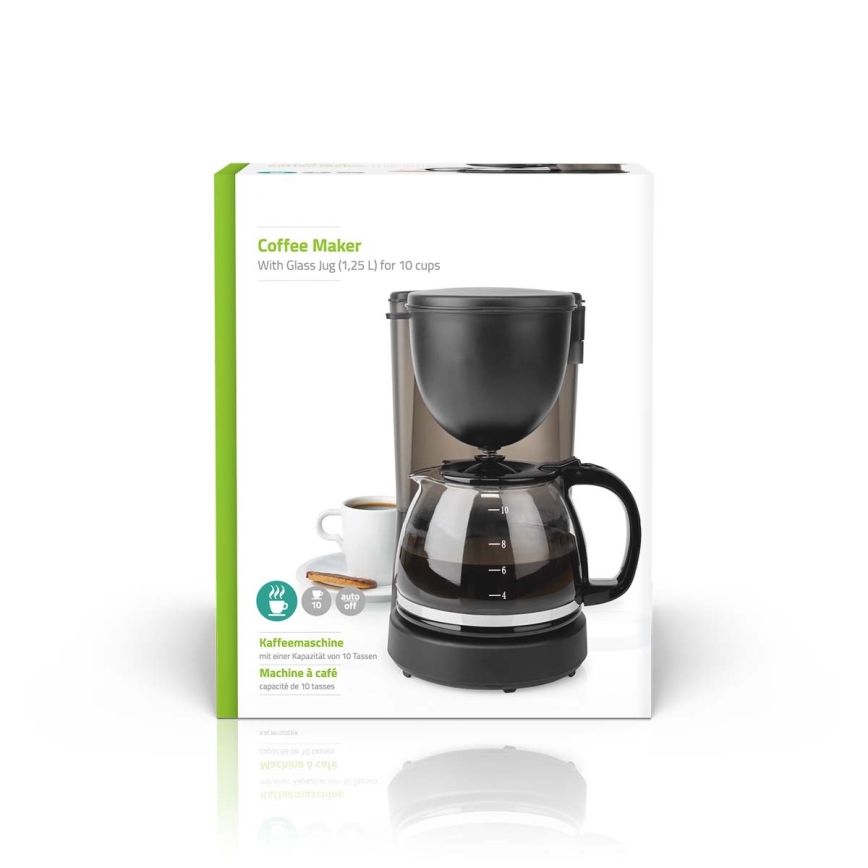 Filterkaffeemaschine 1,25 l mit Warmhaltefunktion