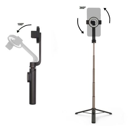 Magnetischer 2-in-1 Selfie-Stick mit Stativ und Fernbedienung