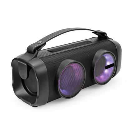 LED RGB Wiederaufladbarer Lautsprecher 24W/3000 mAh IPX5