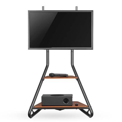 Bodenständer für TV 37-75 schwarz/braun