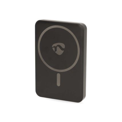 Powerbank 2-in-1 magnetisch mit kabellosem MagSafe-Laden 5000 mAh schwarz