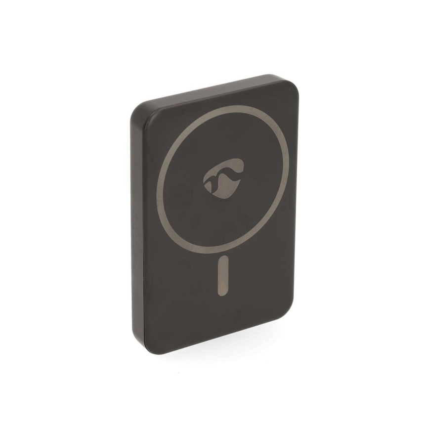 Powerbank 2-in-1 magnetisch mit kabellosem MagSafe-Laden 5000 mAh schwarz