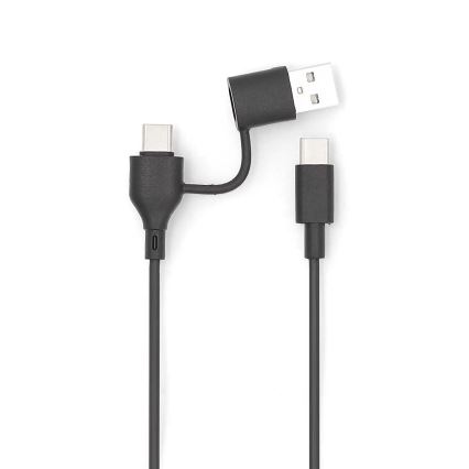 Powerbank 2-in-1 magnetisch mit kabellosem MagSafe-Laden 5000 mAh schwarz