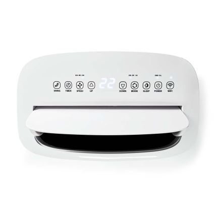 Mobile Smart-Klimaanlage 3in1 mit komplettem Zubehör 1800W/230V 16000 BTU Wi-Fi + Fernbedienung