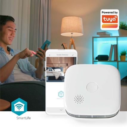 Rauchmelder SmartLife 3V/1xCR123A Wi-Fi Tuya
