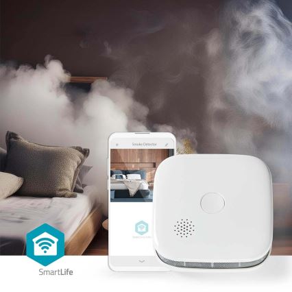 Rauchmelder SmartLife 3V/1xCR123A Wi-Fi Tuya