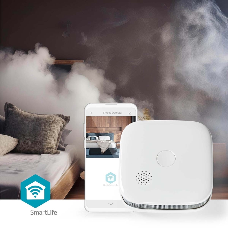 Rauchmelder SmartLife 3V/1xCR123A Wi-Fi Tuya