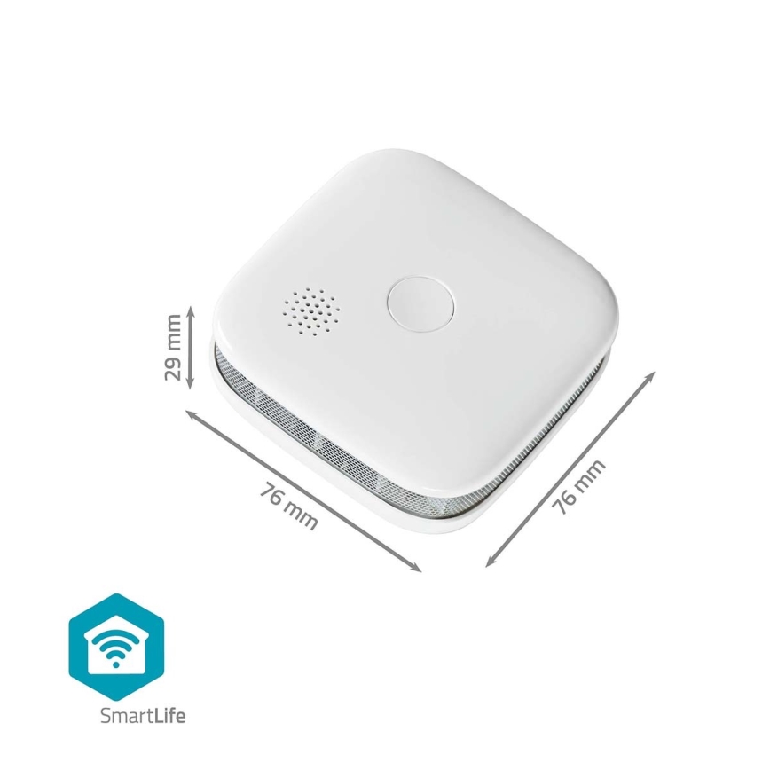 Rauchmelder SmartLife 3V/1xCR123A Wi-Fi Tuya