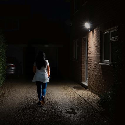 Dimmbarer LED-Strahler mit Bewegungsmelder SmartLife LED/20W/230V 3000-6500K IP44 Wi-Fi