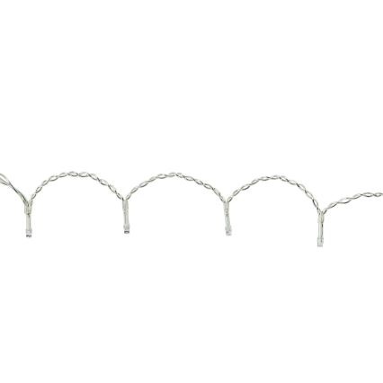 LED-Weihnachtsvorhang 240xLED/8 Funktionen 8m IP65 WLAN Tuya kaltweiß