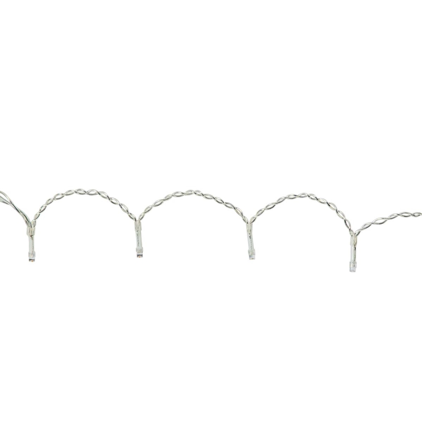 LED-Weihnachtsvorhang 240xLED/8 Funktionen 8m IP65 WLAN Tuya kaltweiß