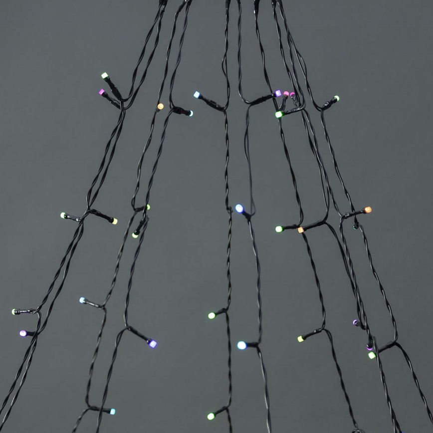 LED Außen-Weihnachtsvorhang 200xLED/8 Funktionen 10x2m IP65 Wi-Fi Tuya warmweiß bis kaltweiß