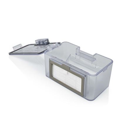 Intelligenter Saugroboter mit Wischfunktion 28W/2500 mAh WLAN Schwarz + Fernbedienung