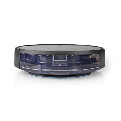 Intelligenter Saugroboter mit Wischfunktion 28W/2500 mAh WLAN Schwarz + Fernbedienung